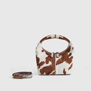 Cow Print Bag Small Cutie Leather - Bob Oré X Julietta
